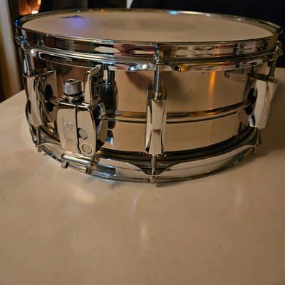 Pearl STS5514 14x5.5" Sensitone Steel Snare Drum 2000s - Chrome Over Steel image 1