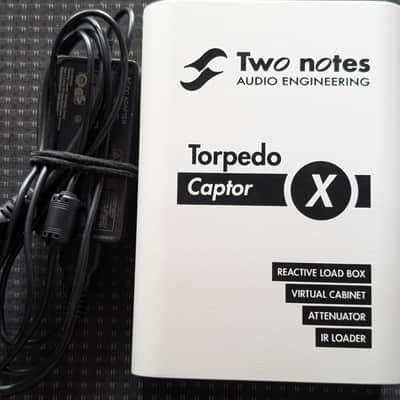 Two Notes Torpedo Captor X 16ohm Stereo Reactive Load Box / Attenuator 2020 - White image 1