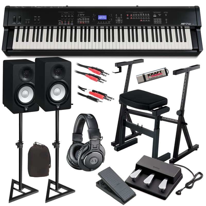 Kawai MP7SE Stage Piano COMPLETE STUDIO BUNDLE image 1