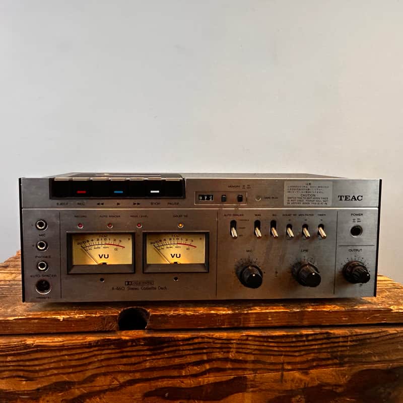 TEAC A-460 カセットデッキ シルバー TEAC A-460 カセットデッキ シルバー TEAC A-460の仕様 ティアック