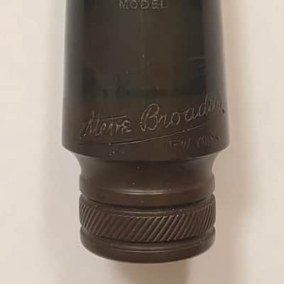TENOR Steve Broadus New York S4β "perfected model" hard rubber tenor saxophone mouthpiece image 7