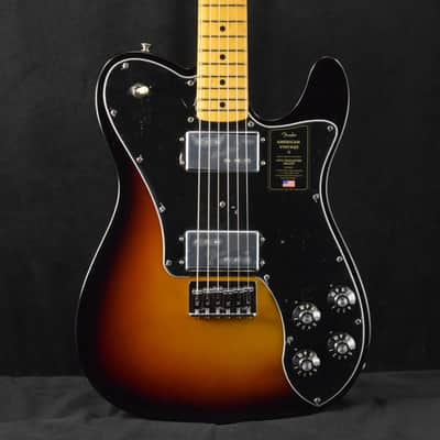 Fender American Vintage II 1975 Telecaster Deluxe 3-Color Sunburst Maple Fingerboard image 1