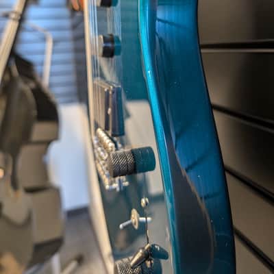 Memphis Electric Guitar 303MB - Teal Blue image 4