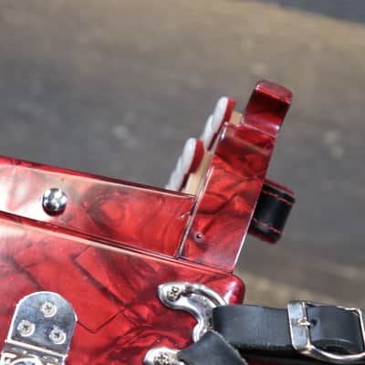 Dino Baffetti Art. 84 - 8 Series Bass 19-Key A/D Red Diatonic Accordion w/Case image 22