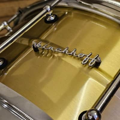 Snare Drum 14" Kirchoff Schlagwerk, Brass USED! RKHNS290526 image 3