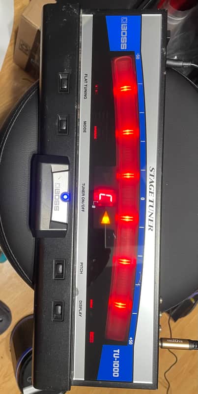 Boss TU-1000 Stage Tuner 2009 - 2012 - Black image 1