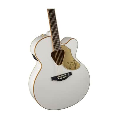 Gretsch Guitars G5022C Rancher Falcon Cutaway Acoustic-Electric Guitar White image 5