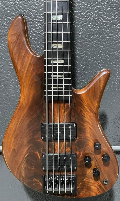 Fodera  / WAL Emperor 2003 Crotch walnut image 1