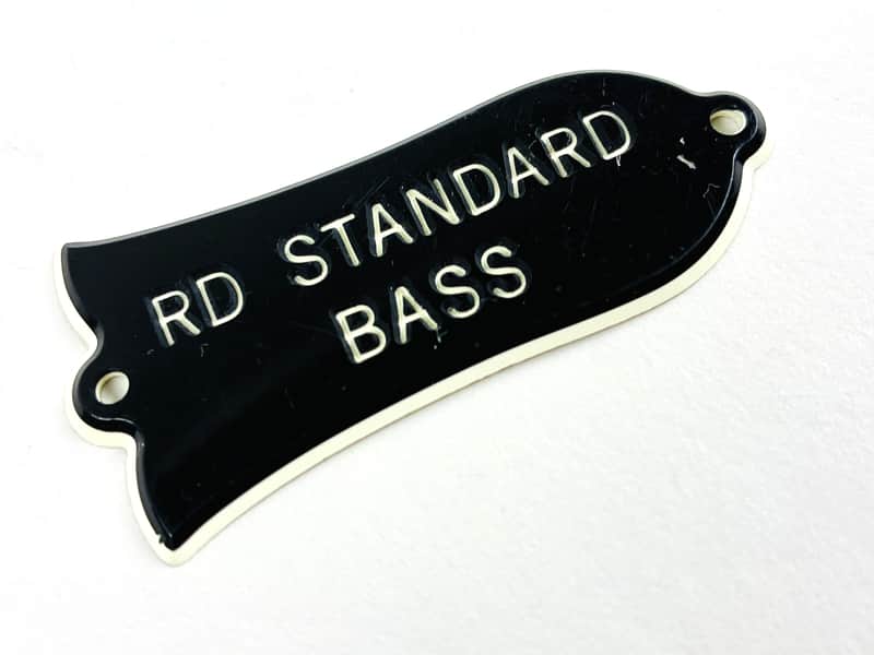 Gibson Vintage RD Standard Bass Truss Rod Cover – Original Gibson Part 70s/80s image 1