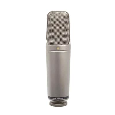 Rode NT1000 Large-Diaphragm Condenser Microphone, Silver image 1