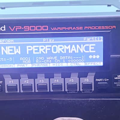 Roland VP-9000 VariPhrase Processor Sampler 2000 - 2002 - Black image 1