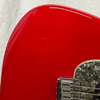Fender Limited Edition '94 American Special Stratocaster Guitar with Case 1994 - Lipstick Red / Maple neck image 4