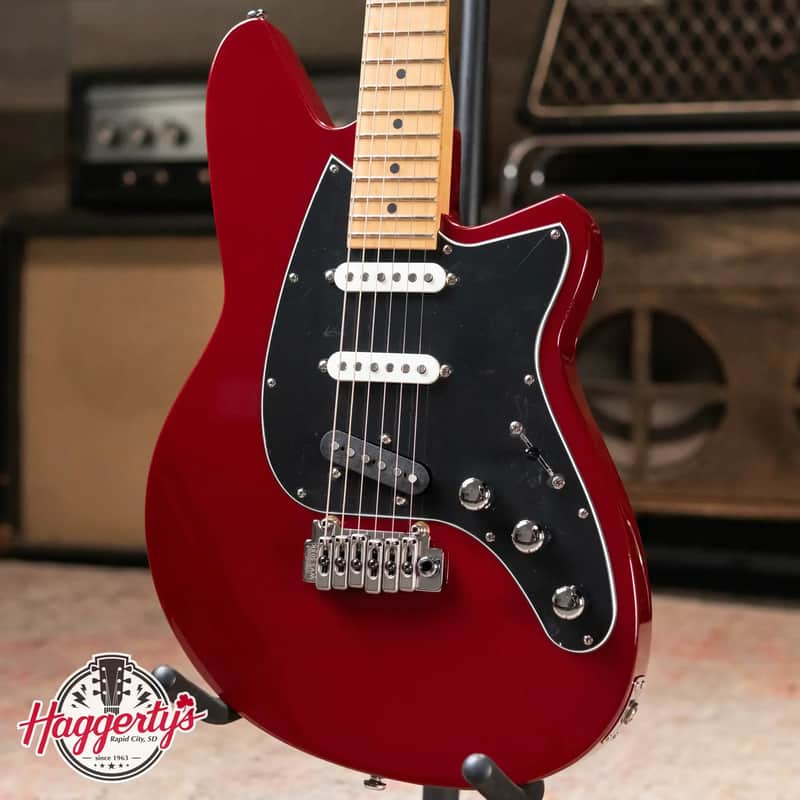 Reverend Six Gun TL Electric Guitar - Medieval Red image 1
