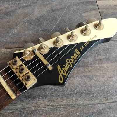 1983 Aria Pro II Japan ZZ-Custom Explorer MIJ Electric Guitar | Reverb
