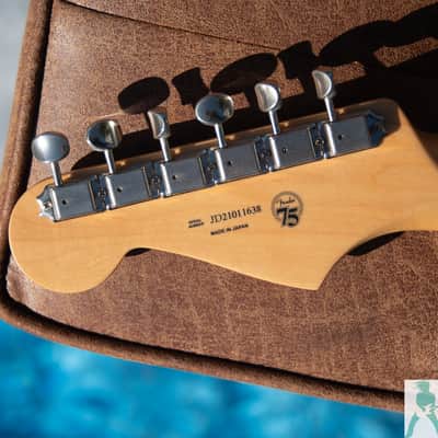 Fender 75th Anniversary MIJ Hybrid II Stratocaster with Maple Fretboard - Made in Japan - Pro Set Up w Perfect Frets/Action/Intonation! image 5