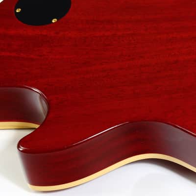 Gibson USA 50s Les Paul Standard Plus 2006 | Black Cherry Flametop Gold Hardware AA Top image 23