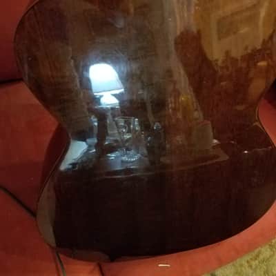 Rare Bruno Ventura CF-100 1970s Natural Grand Concert Guitar Japan image 7