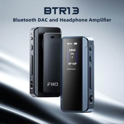 FiiO BTR13 Bluetooth Headphone Amplifier with LDAC, aptX Adaptive, aptX HD, AAC (Dual CS43131 3.5mm Unbalanced & 4.4mm Balanced Output) (Blue) image 4