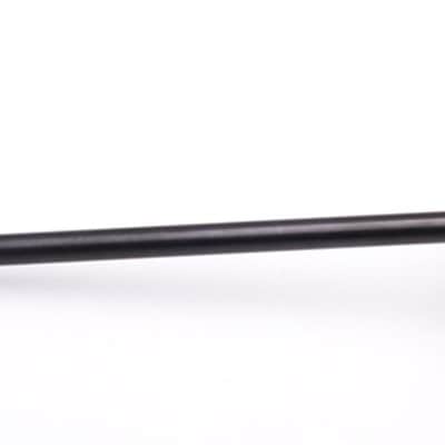 Danmar - 206S - Bass Drum Beater - Zoro Model - White Felt, Square, Black Shaft image 1