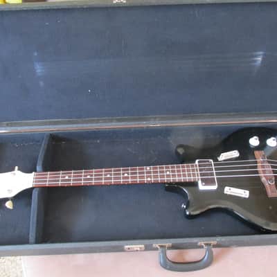 Rare Supro Pocket Bass 1966 Black (OHSC) image 3