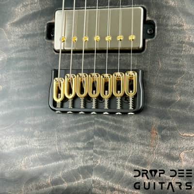 Mayones Regius Core 7 7-String Electric Guitar w/ Case - Antique Black Matt image 7