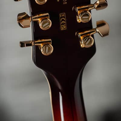 Gretsch Broadkaster® LX Figured Center Block with String-Thru Bigsby® - Havana Burst image 16