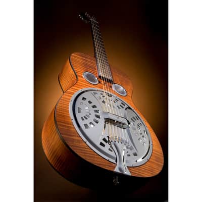 Dobro Hound Dog Deluxe Round Neck Vintage Brown Epiphone image 8
