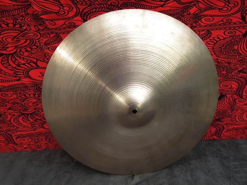 ZILDJIAN A 20” Ride, 1970s. (15-C13\7AVAL) image 1