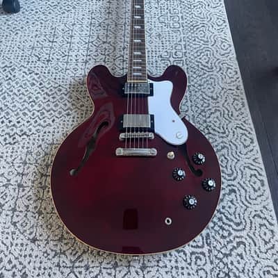 Epiphone Noel Gallagher Signature Riviera 2022 - Present - Dark Wine Red image 3