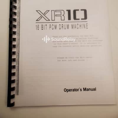 Akai XR10 - Drum Machine - PSU & Manual Included - Tested image 9