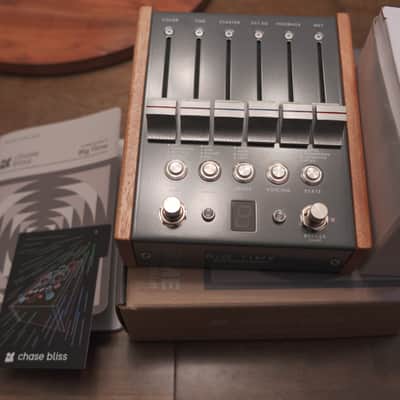 Chase Bliss Audio Automatone Big Time Hybrid Echo 2026 - Present - Grey / Wood image 5