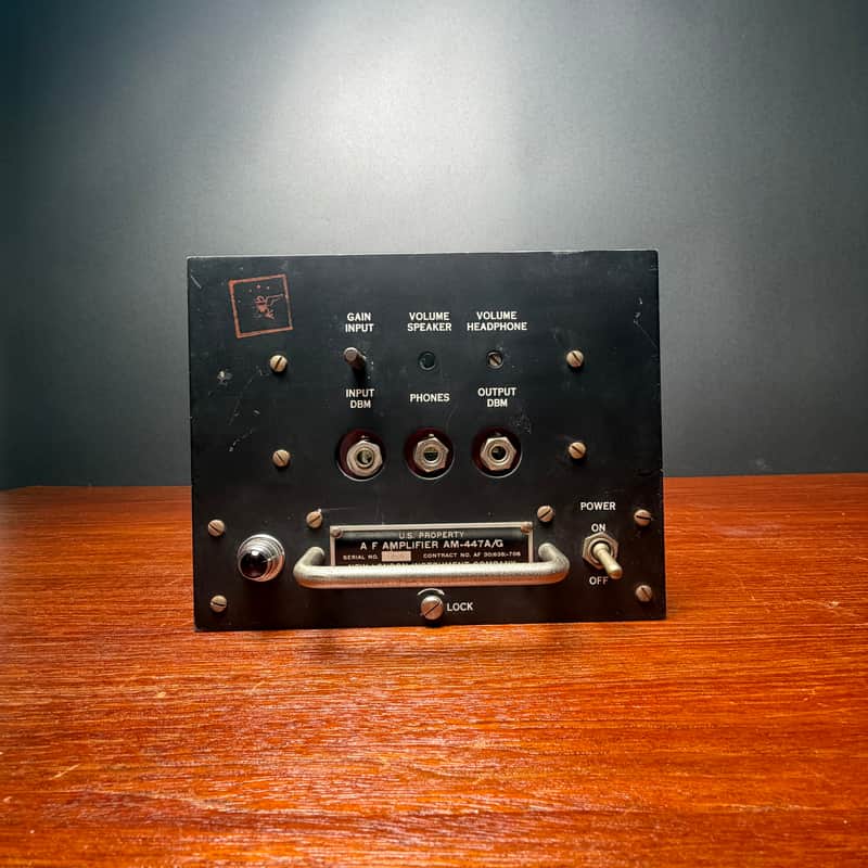 NOS Federal AM 447 A/G 1950’s Tube Vari Mu Compressor Limiter vintage am-864 am-447/G image 1
