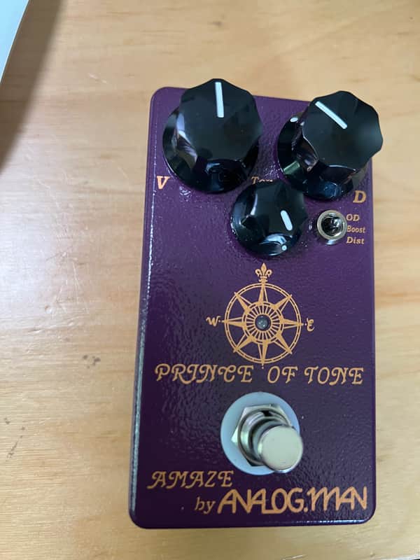 Analogman Prince of Tone Overdrive Pedal | Reverb