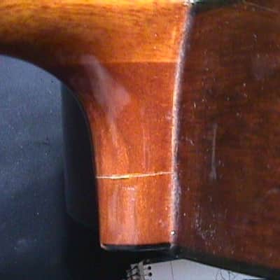 A Vintage Washburn Model 10I Flat Top Guitar in it's Original Case as-is 11 G image 8