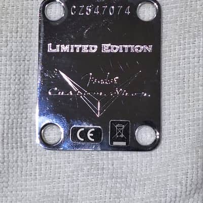 2019 Fender Custom Shop Limited Edition 1957 Stratocaster Neck Plate image 2