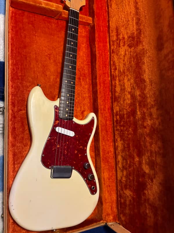 Fender Musicmaster with Rosewood Fretboard 1961 - 1964 - Olympic White image 1