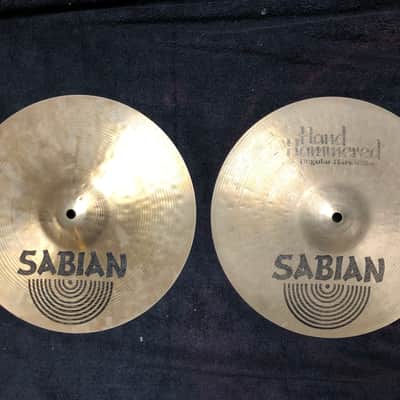 Sabian 13" HH Hand Hammered Regular Hi-Hat Cymbals (Pair) (1992-1998)