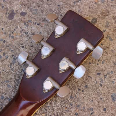 1980's Morris MD-510 Vintage Acoustic Guitar (Made in Japan) | Reverb