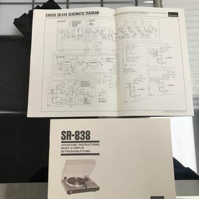 Sansui SR 838 Turntable image 9