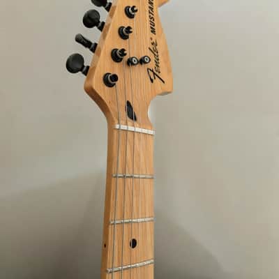 Fender David Bowie "Ziggy Stardust" Mustang 1 of 1 - Pro Setup - Artist Guitar - Original - Capri Orange image 12