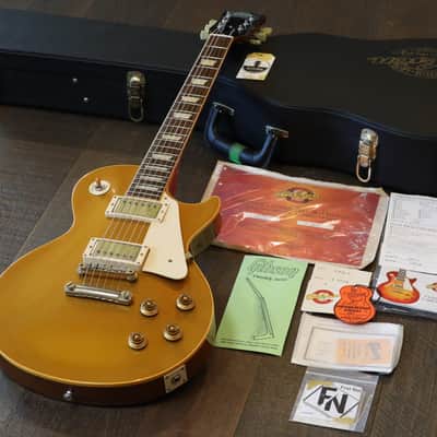 2003 Gibson Custom 1957 Reissue Les Paul Standard LPR7 Goldtop + COA OHSC image 1