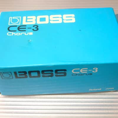 1983 Boss CE-3 Chorus (Black Label) w/ Original Box / MIJ Made in Japan image 5
