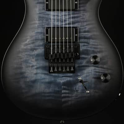 PRS DW (Dustie Waring) CE 24 "Floyd" - Whale Blue Smokewrap Burst image 2
