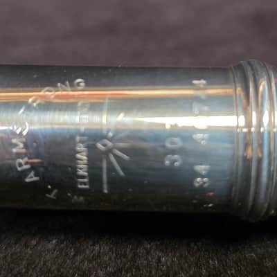 Armstrong 303B Step-Up Model Open-Hole Flute with B Foot Joint, Inline G 2010s - Silver-Plated image 4