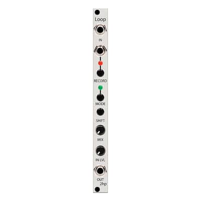 2hp Loop Eurorack Looping Audio Recorder Module (Silver) image 3