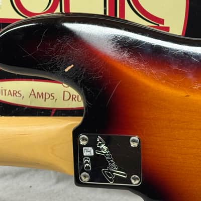 Fender American Performer Precision Bass 4-string P-Bass 2021 - 3-Color Sunburst / Rosewood fingerboard image 11