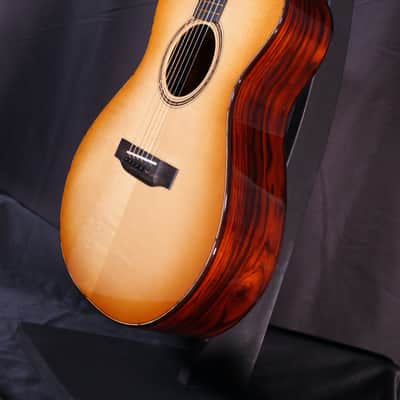 Bedell Revolution Orchestra Adirondack Spruce / Cocobolo - Tanned Leather Burst image 5