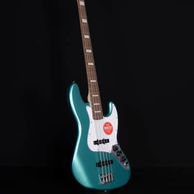 Squier Affinity Active Jazz Bass, Laurel FB, Mystic Sea Foam Green image 8