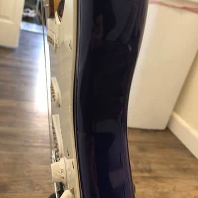 Squier Affinity Series Stratocaster Rosewood 2008 Blue image 4