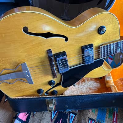 1968 Gibson ES-175DN Natural Blonde All Original Metheny Jazz Box image 7